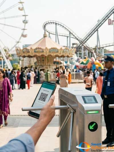 cashless payment system entry ticket